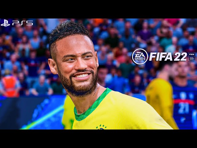 FIFA 22 - France Vs Brazil - World Cup 2022™️ - PS5 Gameplay [4K 60fps HDR]