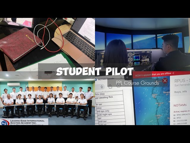 Life of a Student Pilot | enrolment, medical, ground school, NTC, exams