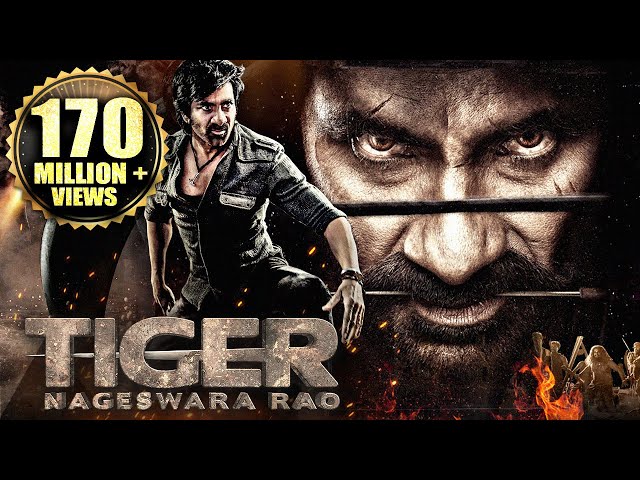 Tiger Nageswara Rao Full Hindi Dubbed Movie | Ravi Teja, Anupam Kher, Nupur S | South Action Movies