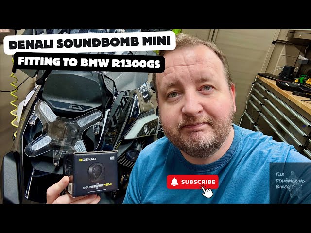 Denali SoundBomb Mini vs OEM on a BMW R1300GS - Worth the upgrade?