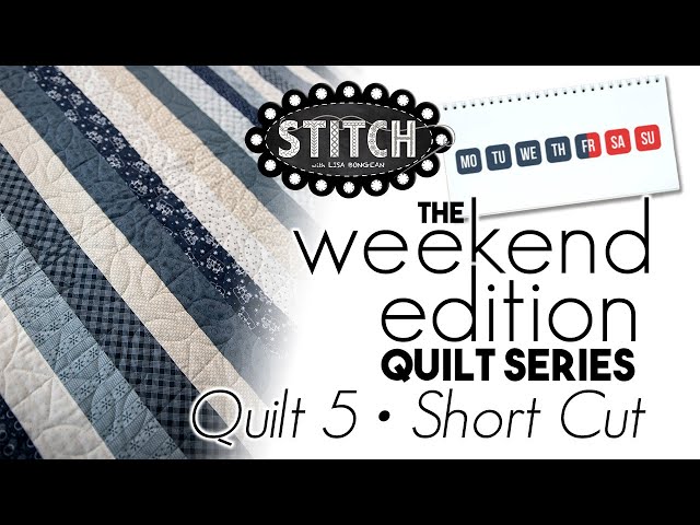 The Weekend Edition Quilt Series | Short Cut | Quilt 5 | Lisa Bongean | Primitive Gatherings