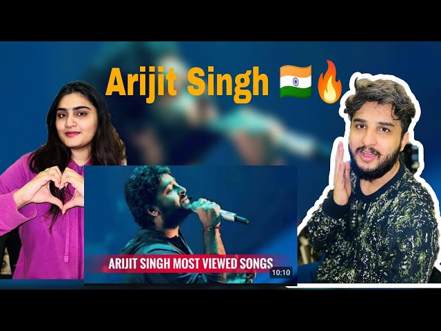 Pakistani couple reaction on Top 100 songs of Arijit Singh | Heart touching songs😍🔥❤️