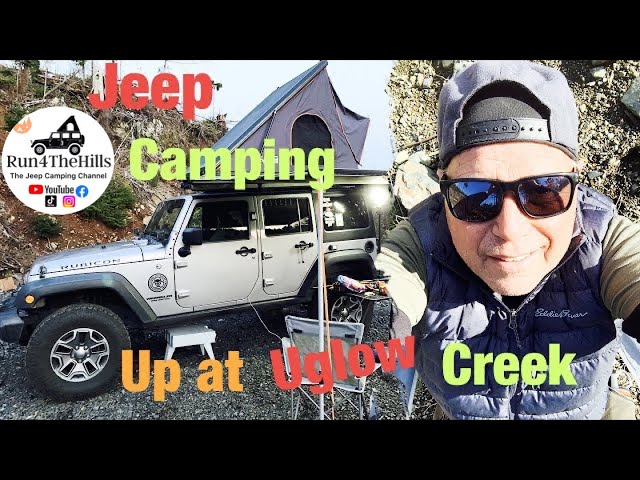 Jeep Camping-New RT Tent and Camp Setup. Run4TheHills-S1E2