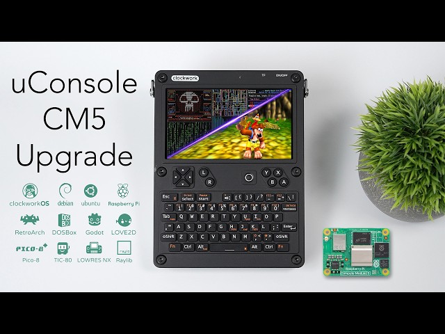 This DIY Handheld Linux PC Gets A CM5 Upgrade! 🚀