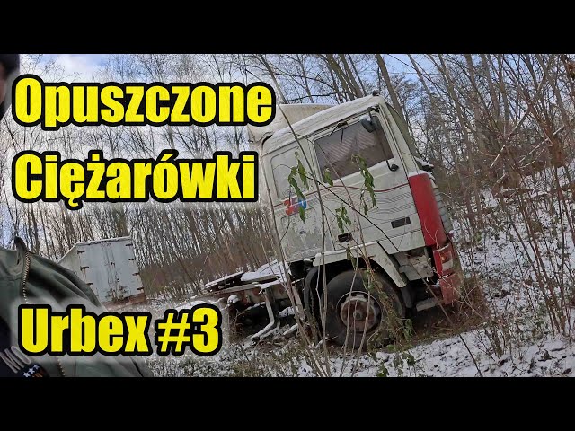 Urbex #3 | Opuszczone Ciężarówki w Lesie | Wrocław | Volvo Truck Wrak