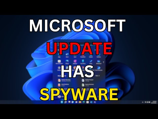 Stop Microsoft's Spyware By Doing This Now | A Easy & Quick Guide