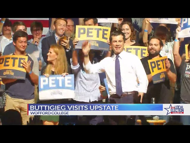 Presidential hopefuls Sanford and Buttigieg visit Upstate