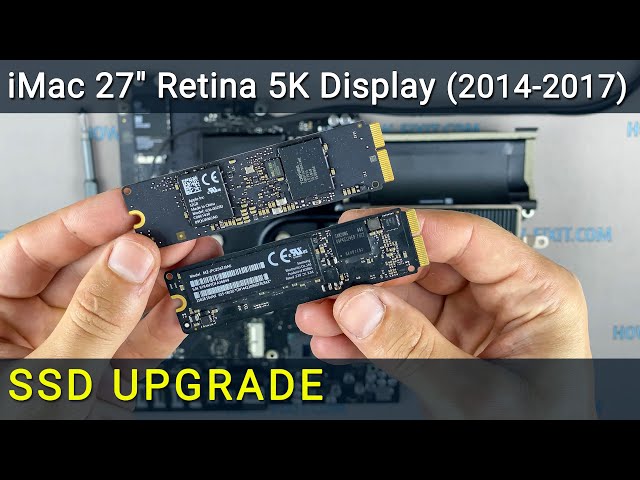 iMac A1419 (27-inch Retina 5K) SSD Upgrade