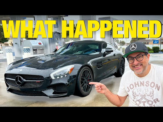 FINALLY! My AMG GTS is back! Huge failure explained…