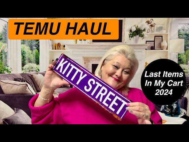 FIRST TEMU HAUL FOR 2025! || I BOUGHT ALL THE ITEMS LEFT IN MY CART IN 2024!