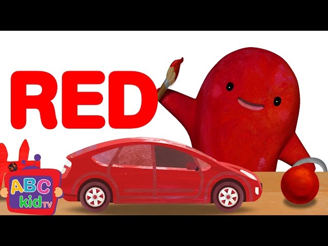 Color Song - Red | CoCoMelon Nursery Rhymes & Kids Songs