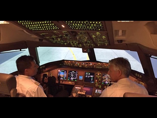 Simulator-Reportage: Kann jeder eine Boeing 777 steuern?