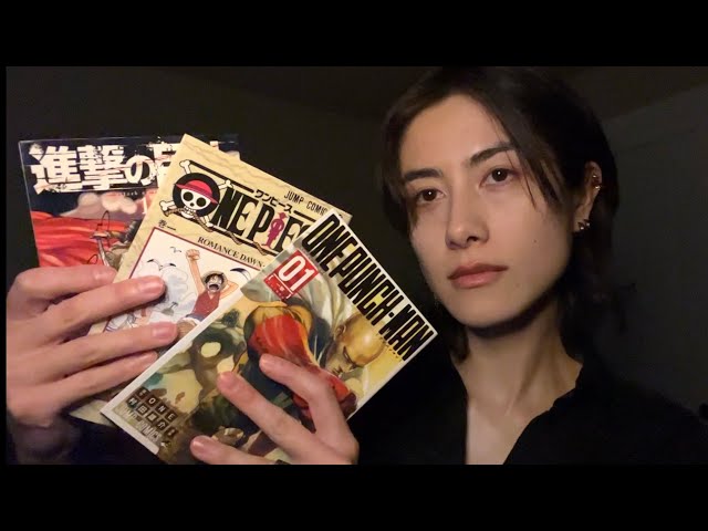 📚Beginner Manga Recommendations ASMR (Soft spoken conversation, book sounds)