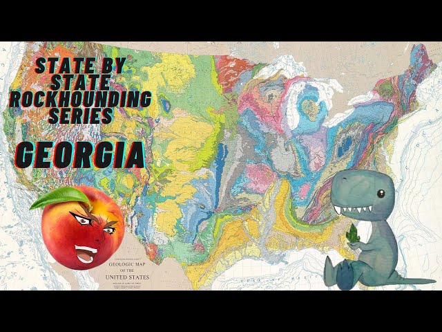 State By State Rockhounding Series: Georgia #crystals #gems #nature