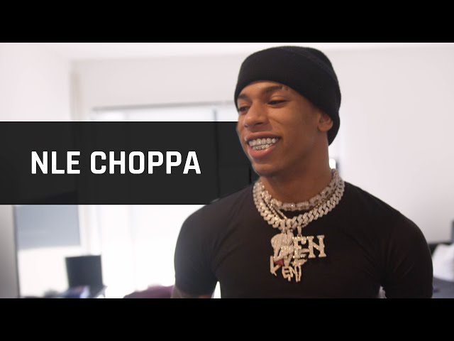 NLE Choppa Tries On Insane Jewelry Collection Gifted by King Ice