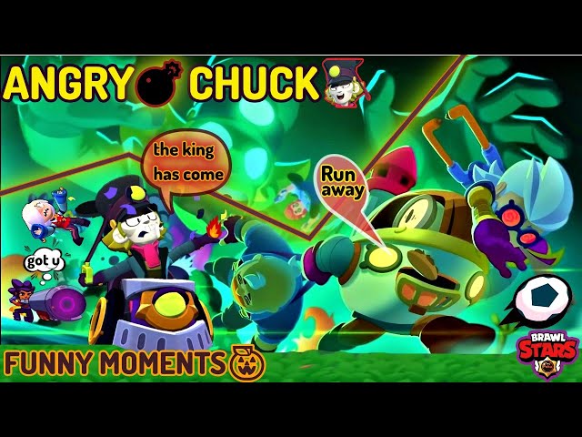 BRAWL STARS "3", BEST FUNNY MOMENTS, NEW BRAWLER CHUCK