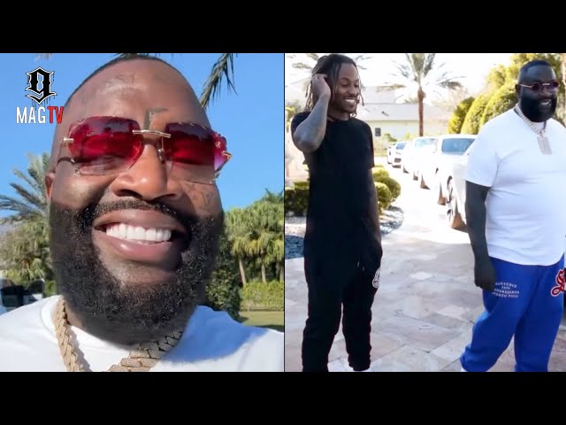 Rick Ross Pulls Out 6 Different Rolls Royce's During Rich The Kid's Visit To His Florida Mansion! 🚘