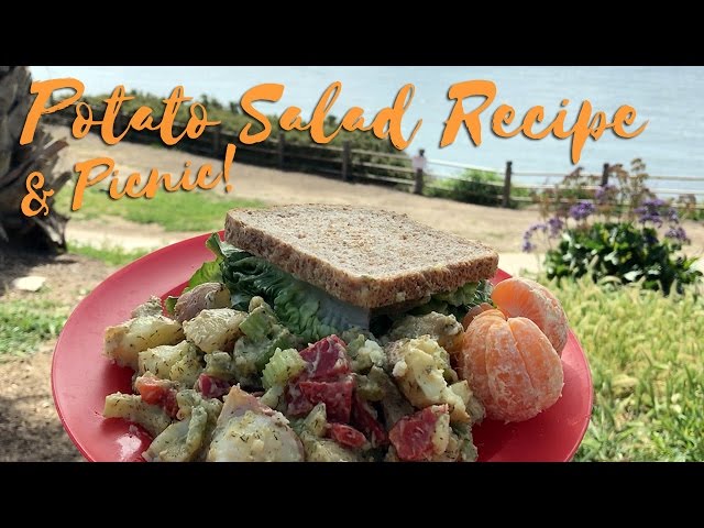 Potato Salad Recipe + Wildflower Hike and Oceanside Picnic