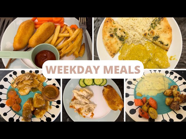 UK MEALS OF THE WEEK|EASY MEAL IDEAS|Talia Elizabeth