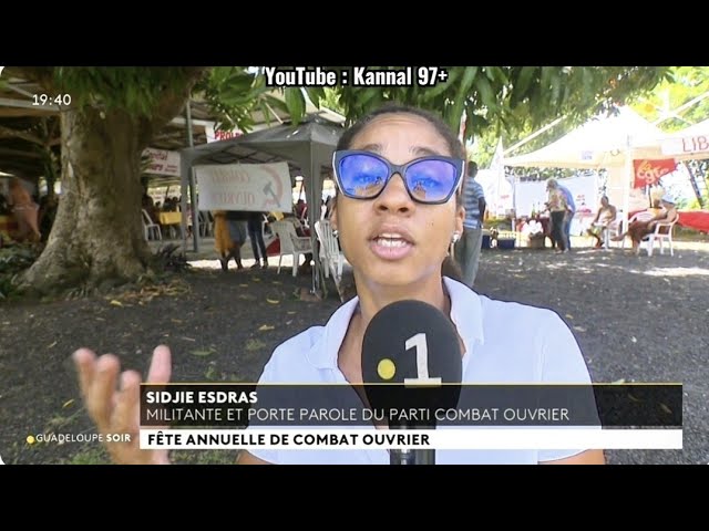 Sidjie ESDRAS : Fête annuelle de COMBAT OUVRIER - Le 05/05/2024.