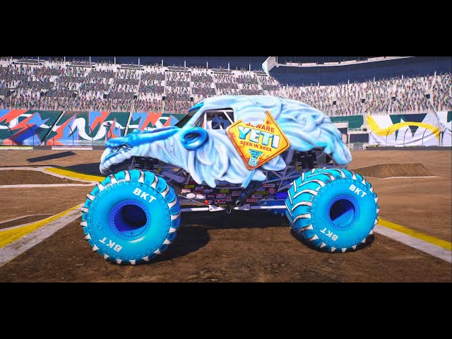 Monster Jam Showdown YETI DLC freestyles