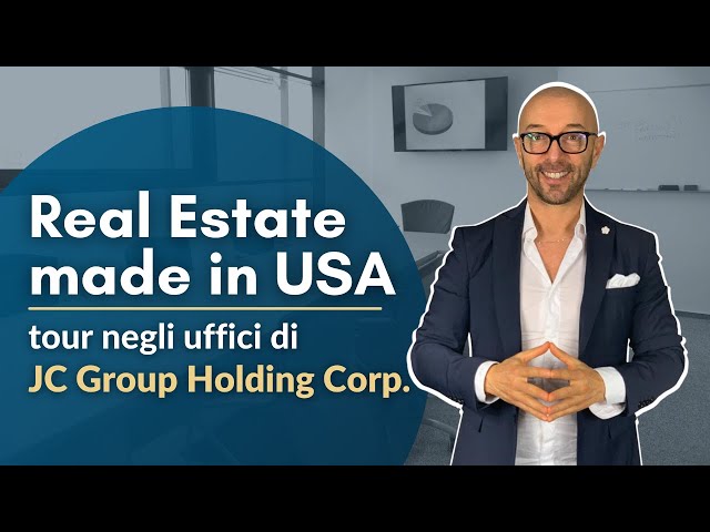 Real Estate USA: tour negli uffici di JC Group Holding Corp.