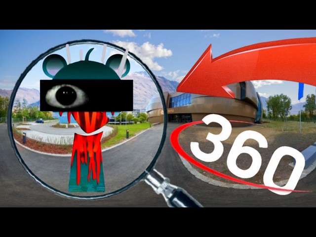 Find Sky Horror - Incredibox Sprunki | Finding Challenge 360º VR Video - City VR-360