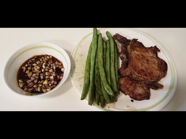 I love cooking//Porkchop//GreenBeans //Lunch.@gracelentv3517