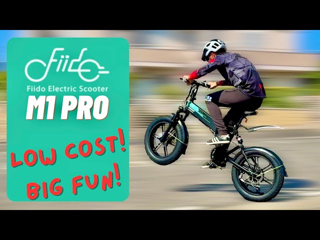 FIIDO M1 PRO NEW VERSION - BEST BUY 20" FAT EBIKE - LOW COST, BIG FUN - FULL TEST - 4K