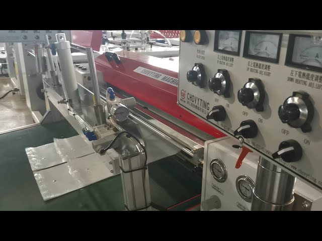 CW-1200FB  Tension Free Bottom sealing machine with in-line slitter unit