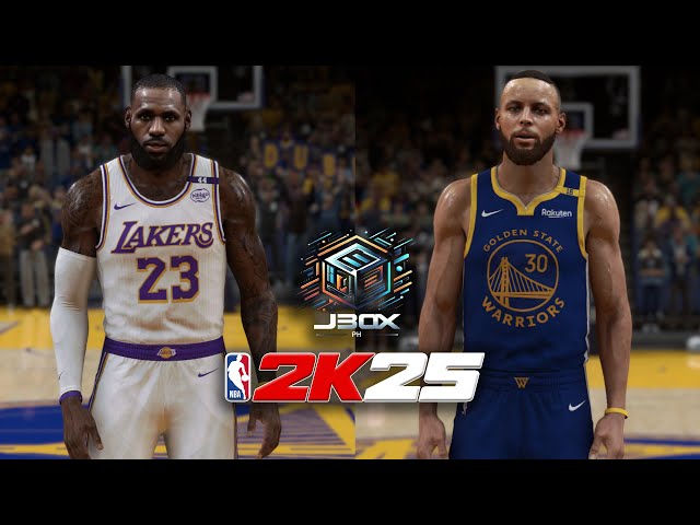 NBA 2K25 PC New Gen Mods | Golden State Warriors vs Los Angeles Lakers