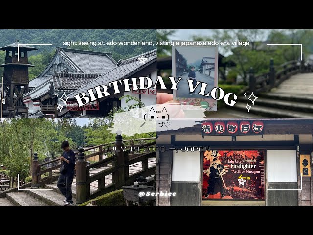 🇯🇵JAPAN VLOGS; NIKKO TOCHIGI— edo wonderland✨traditional japanese village, I saw a ninja! | vlog#6