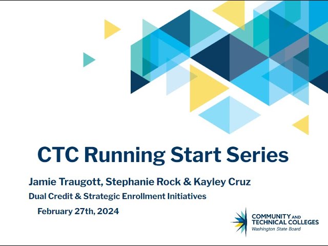 CTC Running Start Series #2