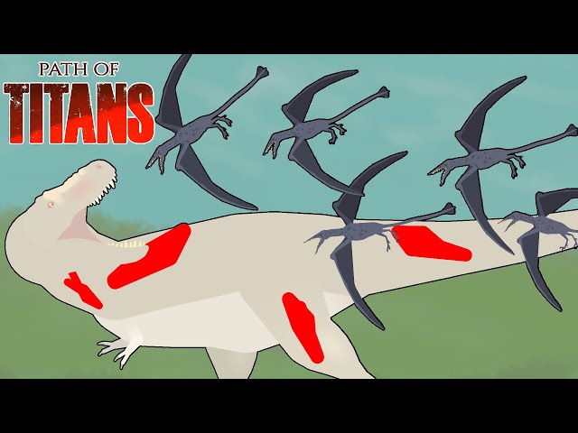 WHAT IF RHAMPY COULD ATTACK in Path of Titans Animation (Stick Nodes)