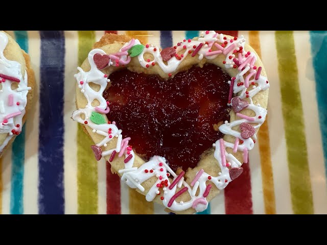 Heart Shaped Butter Cookie from The Unofficial Disney Parks Holiday cookbook