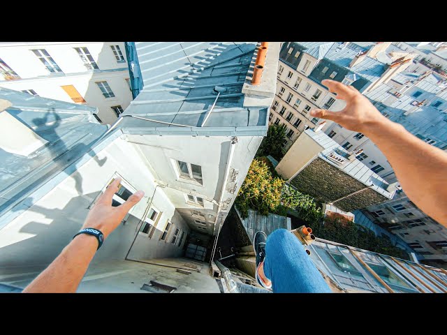 Paris Rooftop Parkour POV 🇫🇷