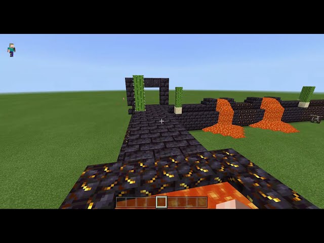 Blackstone Brick Minecraft Fitness Run