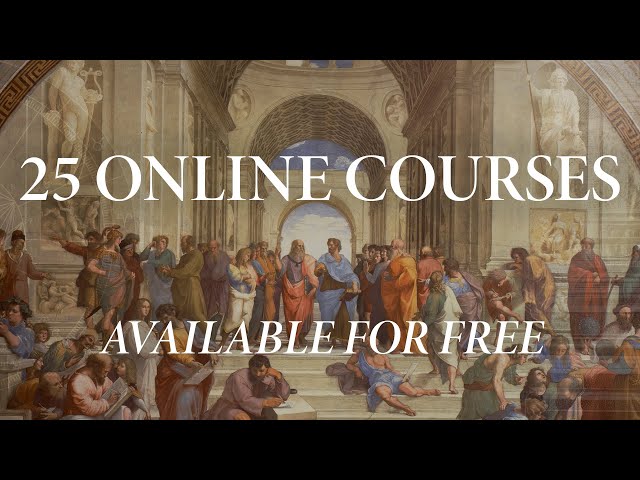 30+ Free Online Courses from Hillsdale College