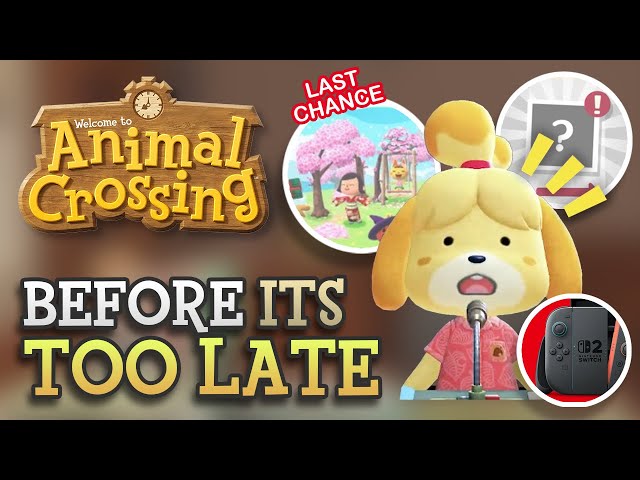 Animal Crossing News Announced This Week - Your Final Chance!