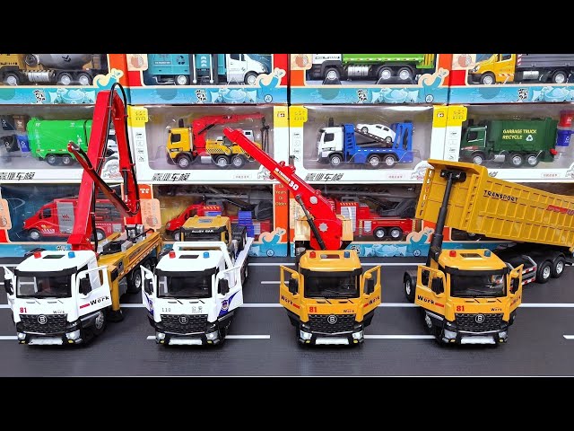 Review Of Diecast Trucks For Concrete Pump Truck, Flatbed Truck, Logging Truck, Trailer Truck