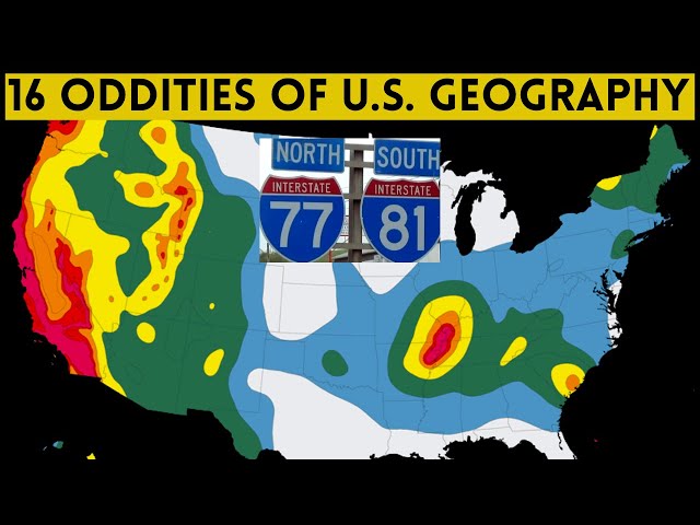 16 Oddities of U.S. Geography