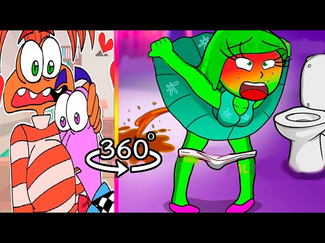 Hide me from Disgust | Inside Out 2 TikTok Shorts Funny Animation in 360° VR