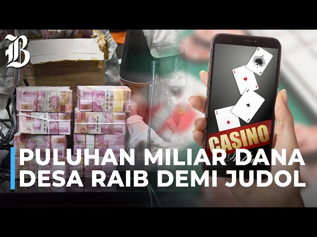 Dana Desa Diselewengkan Untuk Judi Online