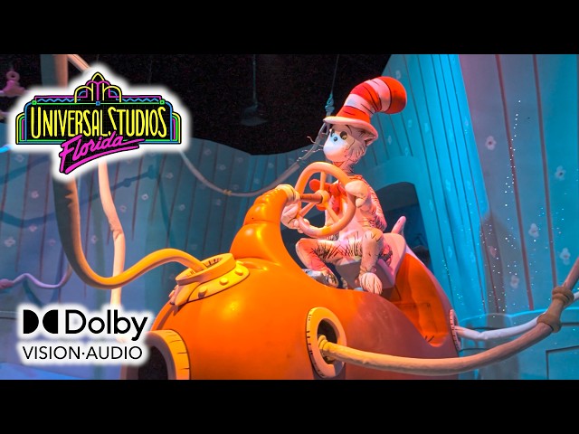 🎧 3D Audio Experience: Cat in the Hat Ride Universal Studios Florida