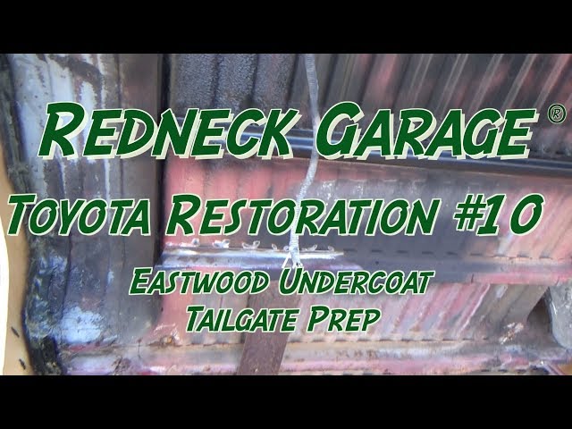 88 Toyota Pickup - Eastwood Anti-rust Bed Undercoating