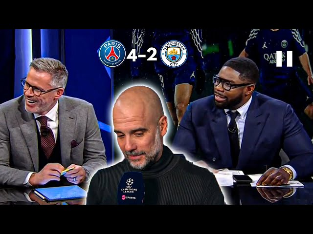 PSG vs Man City 4-2 🔥 Crazy Comeback 🔥 Guardiola go Crazy | Manchester city is out of UCL