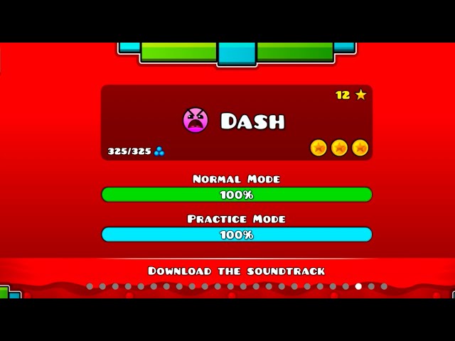 dash level full compelete Geometry Dash