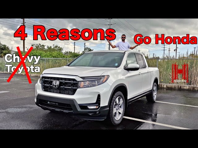 2025 Honda Ridgeline RTL /4 Reasons it's Better :Full Specs &Test Drive