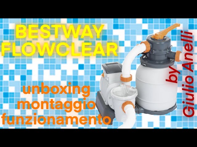 Bestway Sand Pump - UNBOXING, ASSEMBLING & OPERATING