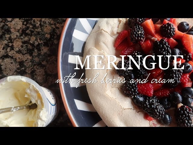 EASY MERINGUE DESSERT | EID RECIPE